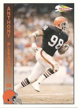 1992 Pacific #385 Anthony Pleasant Front