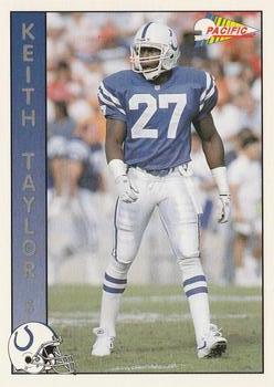 1992 Pacific #449 Keith Taylor Front