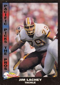 1992 Pacific - Pacific Picks the Pros Gold #3 Jim Lachey Front