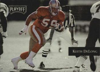 1992 Playoff #37 Keith DeLong Front