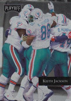 1992 Playoff #95 Keith Jackson Front