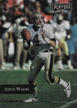 1992 Playoff #126 Steve Walsh Front