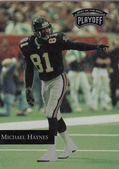 1992 Playoff #139 Michael Haynes Front