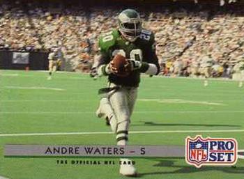 1992 Pro Set #286 Andre Waters Front