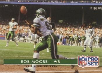 1992 Pro Set #277 Rob Moore Front