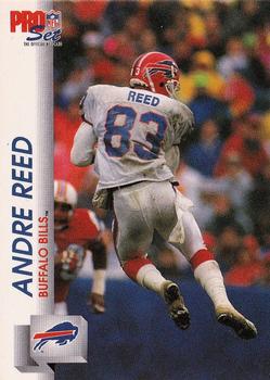 1992 Pro Set #444 Andre Reed Front