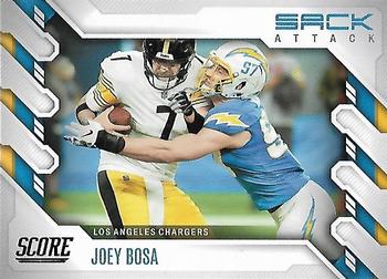 2022 Score - Sack Attack #SA-JB Joey Bosa Front