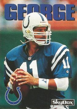 1992 SkyBox Impact #226 Jeff George Front
