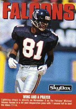 1992 SkyBox Impact #277 Michael Haynes Front