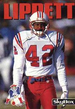 1992 SkyBox Impact #83 Ronnie Lippett Front