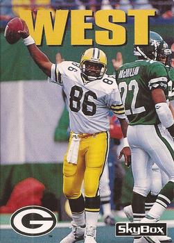 1992 SkyBox Impact #51 Ed West Front