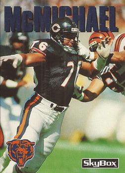 1992 SkyBox Impact #99 Steve McMichael Front