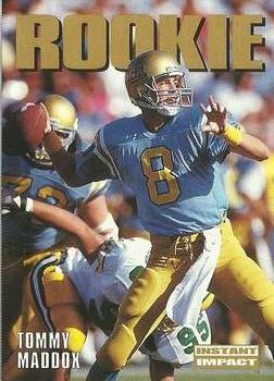 1992 SkyBox Impact #336 Tommy Maddox Front