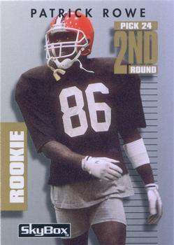 1992 SkyBox Prime Time #133 Patrick Rowe Front