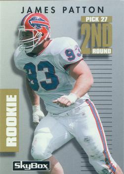 1992 SkyBox Prime Time #003 James Patton Front
