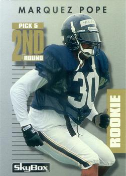 1992 SkyBox Prime Time #047 Marquez Pope Front