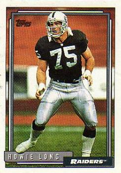 1992 Topps #124 Howie Long Front