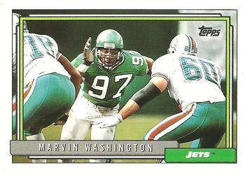 1992 Topps #13 Marvin Washington Front