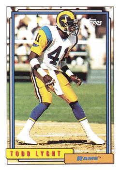 1992 Topps #626 Todd Lyght Front