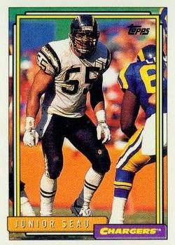 1992 Topps #674 Junior Seau Front