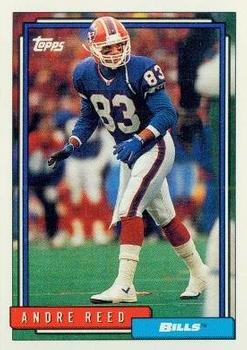 1992 Topps #741 Andre Reed Front