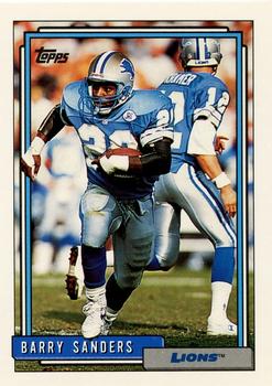1992 Topps #300 Barry Sanders Front