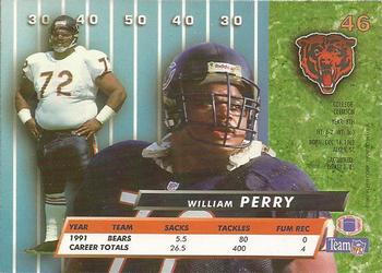 1992 Ultra #46 William Perry Back