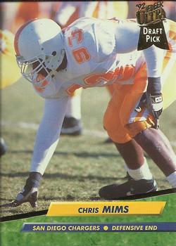 1992 Ultra #437 Chris Mims Front