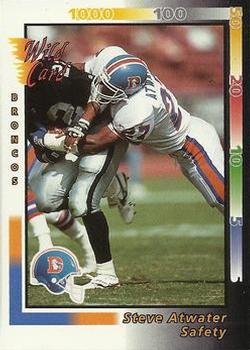 1992 Wild Card #115 Steve Atwater Front
