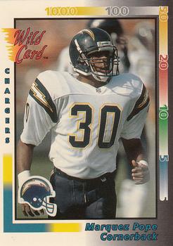 1992 Wild Card #366 Marquez Pope Front