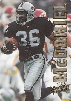 1993 Action Packed #100 Terry McDaniel Front