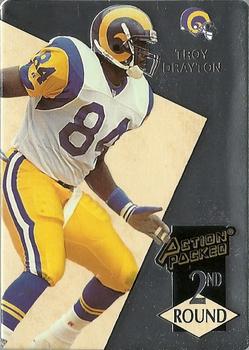 1993 Action Packed #200 Troy Drayton Front