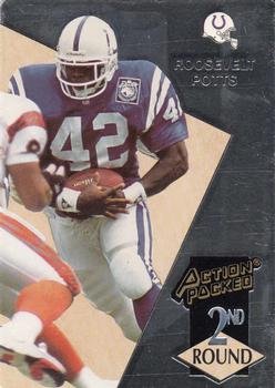 1993 Action Packed #207 Roosevelt Potts Front