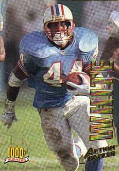 1993 Action Packed - 1000 Yd Rushers #RB12 Lorenzo White Front