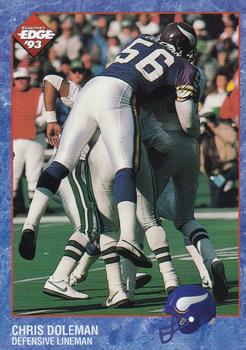 1993 Collector's Edge #128 Chris Doleman Front