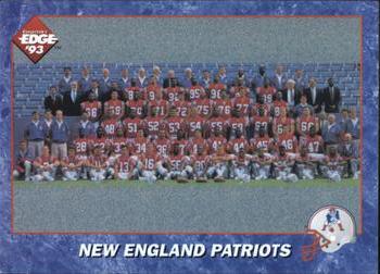 1993 Collector's Edge #130 New England Patriots Front