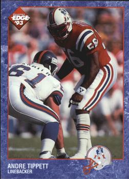 1993 Collector's Edge #136 Andre Tippett Front