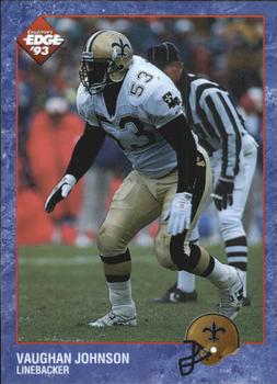 1993 Collector's Edge #144 Vaughan Johnson Front