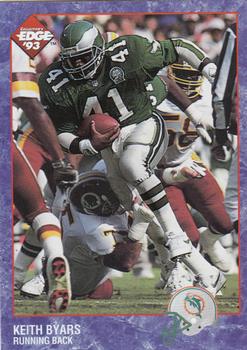 1993 Collector's Edge #166 Keith Byars Front