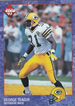 1993 Collector's Edge #256 George Teague Front