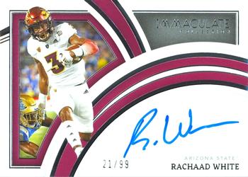 2022 Panini Immaculate Collection Collegiate - Rookie Autographs #RA-RWH Rachaad White Front