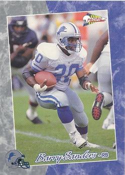 1993 Pacific #106 Barry Sanders Front