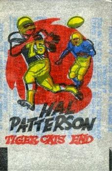1961 Topps CFL - Magic Rub-Offs #NNO Hal Patterson Front