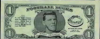 1962 Topps - Bucks #13 Jerry Reichow Front