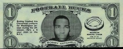 1962 Topps - Bucks #22 Bobby Mitchell Front