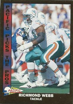 1993 Pacific - Pacific Picks the Pros #3 Richmond Webb Front