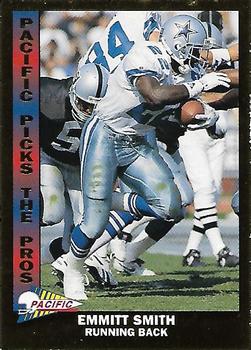 1993 Pacific - Pacific Picks the Pros #9 Emmitt Smith Front