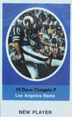 1972 Sunoco Stamps Update #NNO Dave Chapple Front