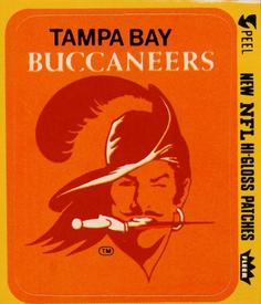 1978 Fleer Team Action - Stickers (Hi-Gloss Patches) #NNO Tampa Bay Buccaneers Logo Front