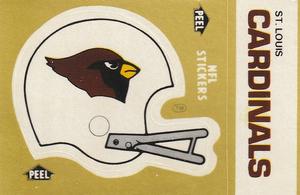 1983 Fleer Team Action - Stickers #NNO St. Louis Cardinals Helmet Front